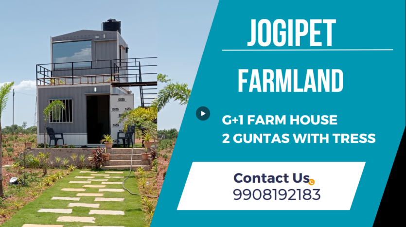 G+1 Farmhouse With Farmland For Just Rs 16.5 Lacs | Jogipet, Sangareddy